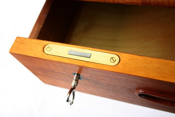 Image 1 of Peter Hvidt, Orla Mølgaard Nielsen Teak Writing Desk / Schreibtisch, Denmark 1960s