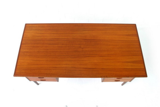 Image 1 of Peter Hvidt, Orla Mølgaard Nielsen Teak Writing Desk / Schreibtisch, Denmark 1960s
