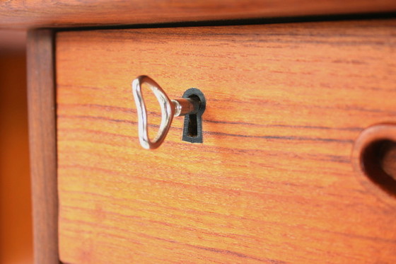 Image 1 of Peter Hvidt, Orla Mølgaard Nielsen Teak Writing Desk / Schreibtisch, Denmark 1960s