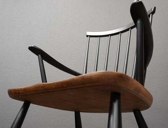 Image 1 of Hagafors Rocking Chair | Design Roland Rainer | Mid Century 60er Schaukelstuhl