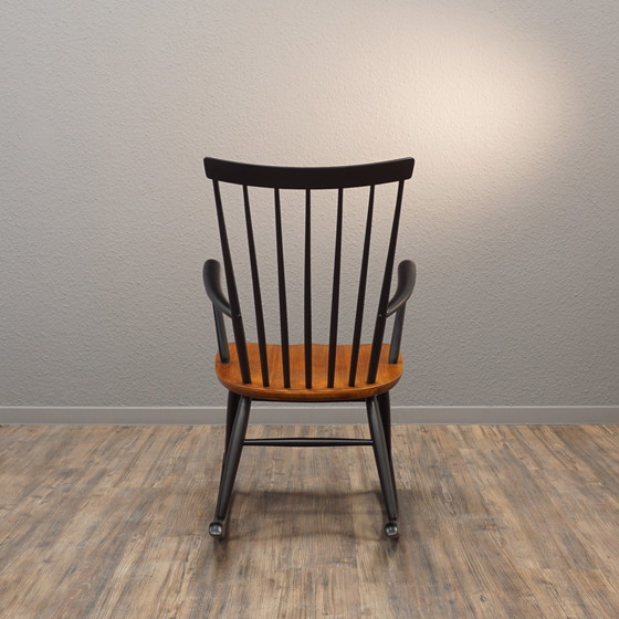 Image 1 of Hagafors Rocking Chair | Design Roland Rainer | Mid Century 60er Schaukelstuhl
