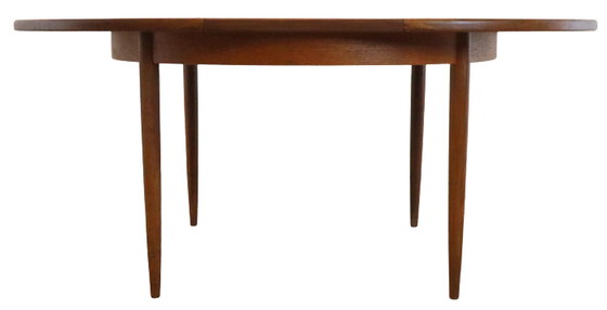 Image 1 of G-Plan Runder Vintage Esszimmertisch ausziehbar 'Avebury'