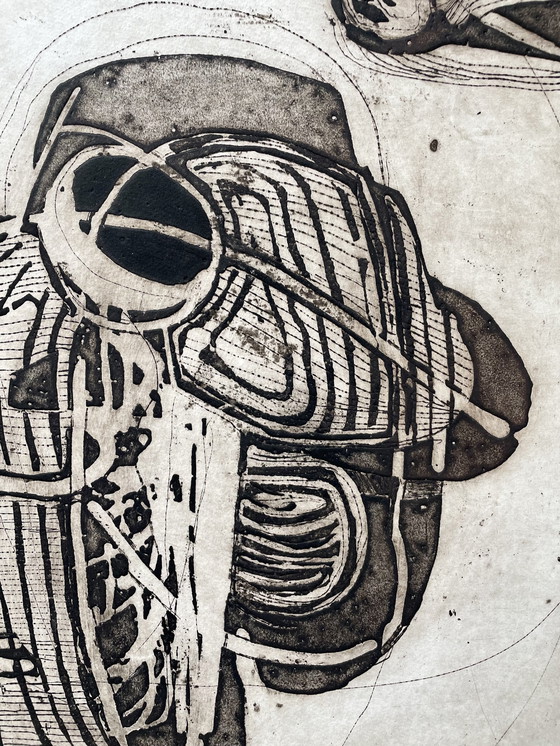 Image 1 of Cees Kortlang Radierung – Explorer-