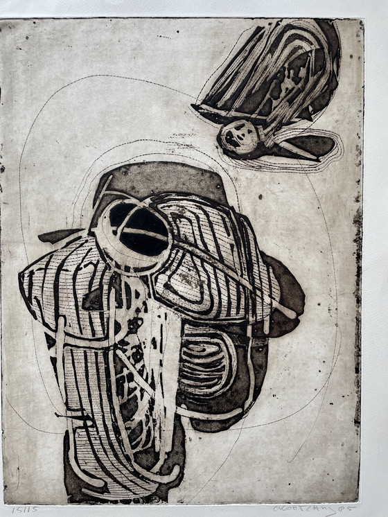 Image 1 of Cees Kortlang Radierung – Explorer-