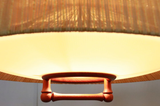 Image 1 of Hängelampe aus gezähmtem Bast