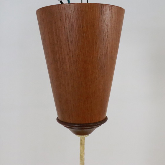 Image 1 of Hängelampe aus gezähmtem Bast