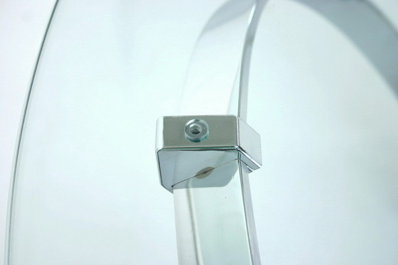Image 1 of Knut Hesterberg Space-Age Chrome Ring Coffee Table / Couchtisch