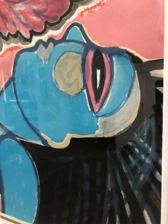 Image 1 of Corneille Siebdruckfrau