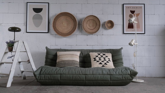 Image 1 of Vintage Michel Ducaroy for Ligne Roset Togo 3-Seater