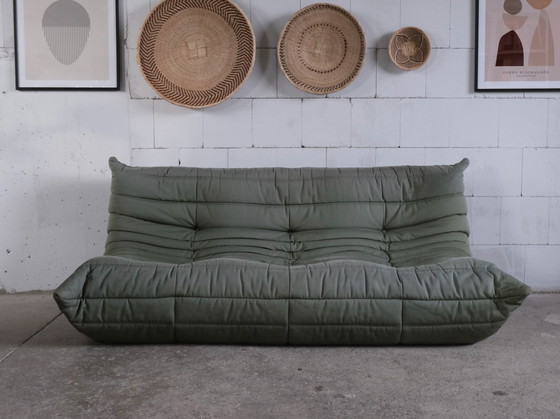 Image 1 of Vintage Michel Ducaroy for Ligne Roset Togo 3-Seater