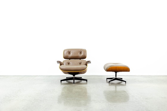 Image 1 of Eames Lounge Chair + Ottomane 80er Edition