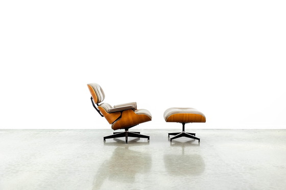 Image 1 of Eames Lounge Chair + Ottomane 80er Edition