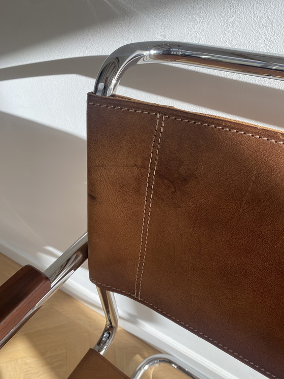 Image 1 of 2x Thonet S34 Sessel von Mart Stam