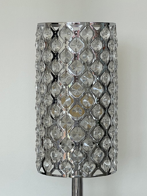 Moderne Glitz-Tischlampe