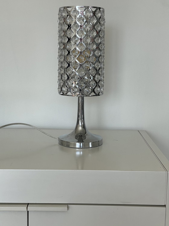 Image 1 of Moderne Glitz-Tischlampe