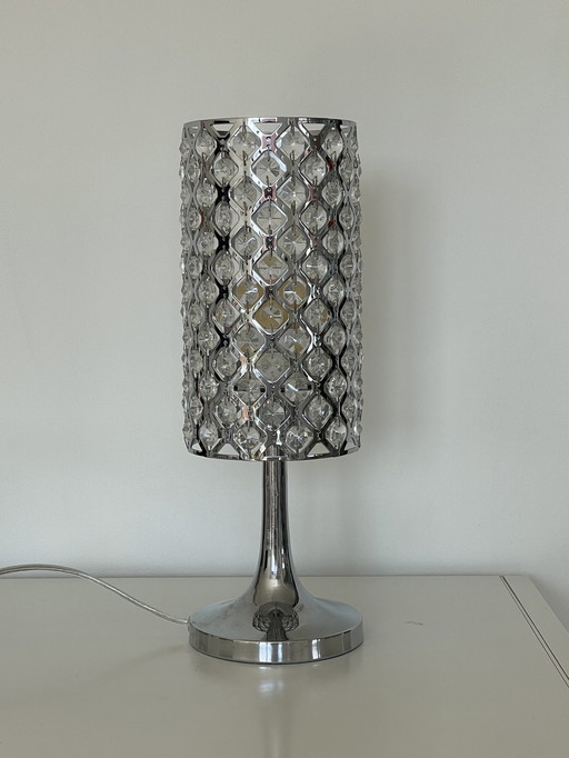 Moderne Glitz-Tischlampe