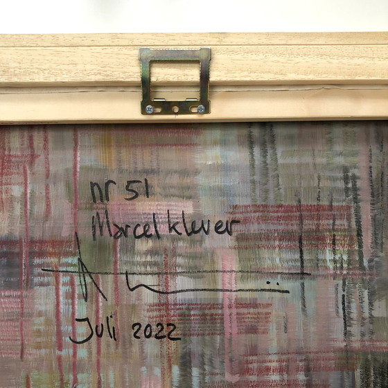 Image 1 of Marcel Klever / Nr. 51 abstraktes Gemälde