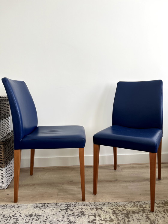 Image 1 of 2x Vittoria Poltrona Frau Stuhl