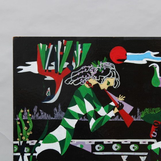 Image 1 of Jules Verschuuren – Öl auf Holz – 1960