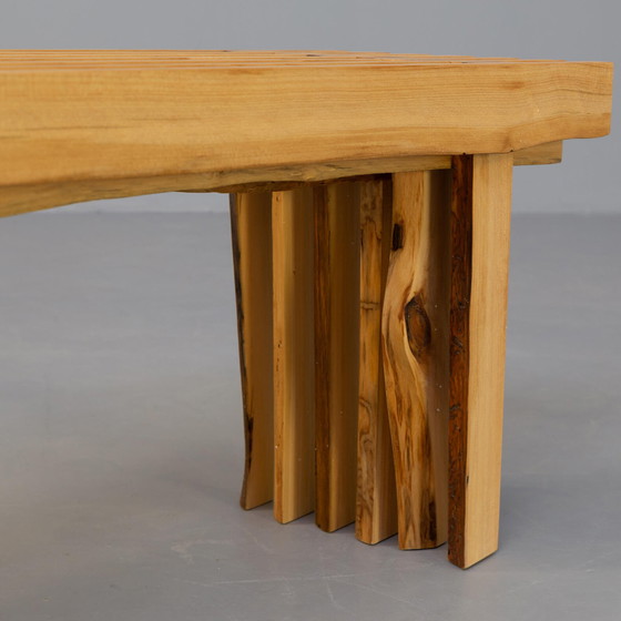 Image 1 of Houten Lattenbank für La Falegnameria Studio