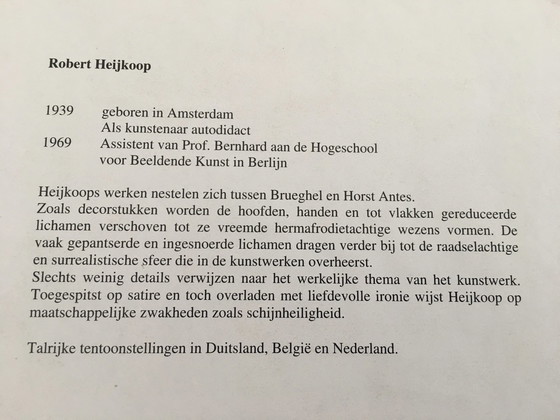 Image 1 of Robert Heijkoop - Siebdruck „Fisch“