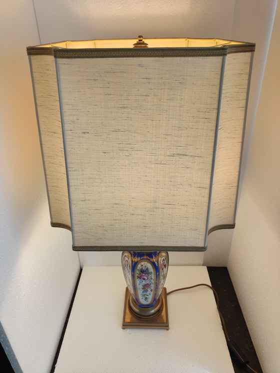 Image 1 of Giulia Mangani Tischlampe mit Sèvres-Dekor