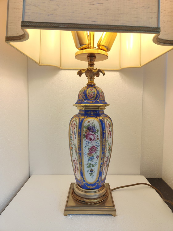 Image 1 of Giulia Mangani Tischlampe mit Sèvres-Dekor