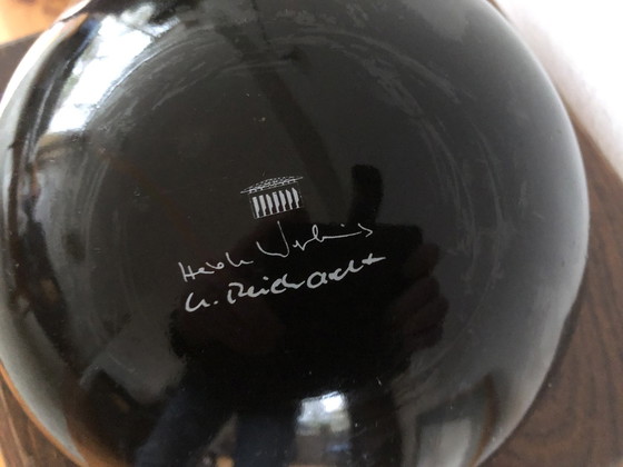 Image 1 of Heide Warlamis Antik-Keramik-Designlampe. Österreich