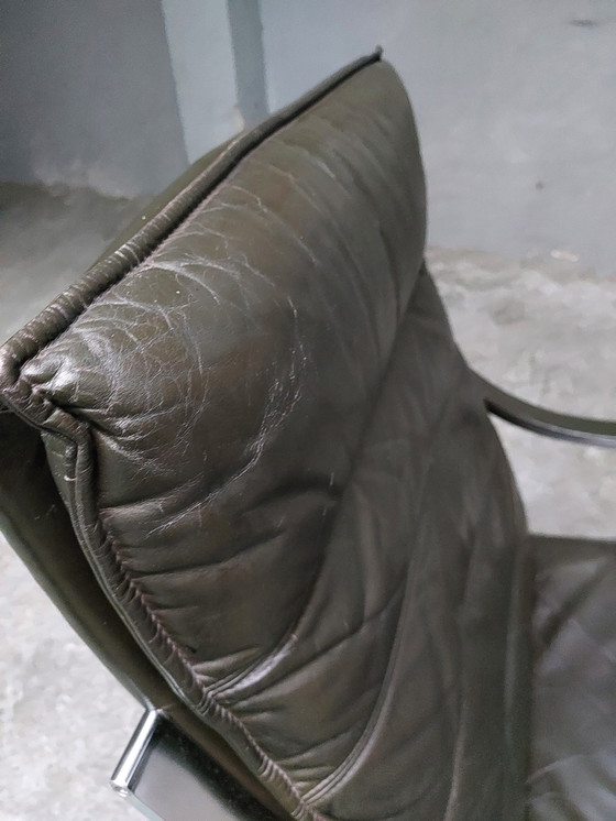 Image 1 of Loungesessel + Fußstütze Rudolph Glatzl für Walter Knoll