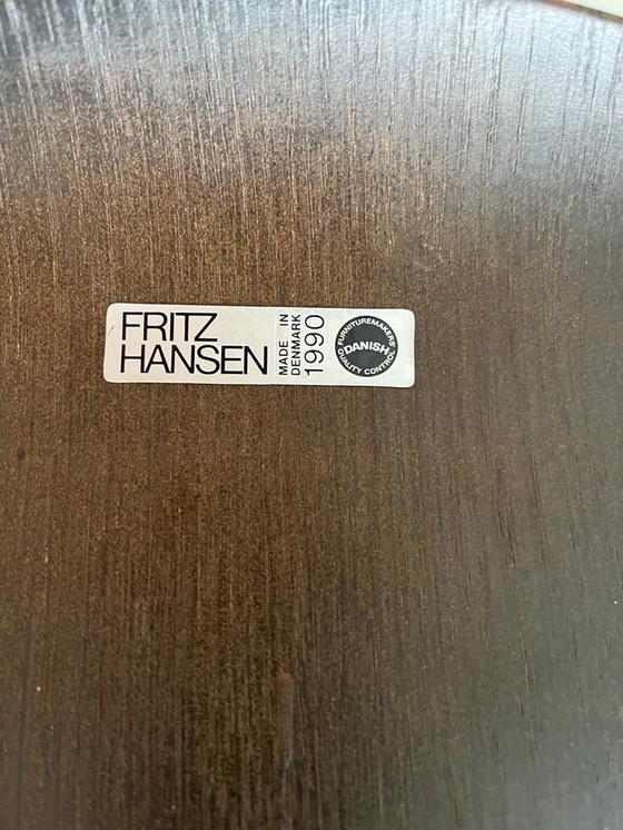 Image 1 of Kartell Tisch + 5x Fritz Hansen Butterfly Chair