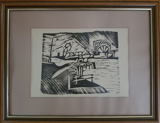 Image 1 of Theo Elfrink 'Waalkade und Brückenkopf'