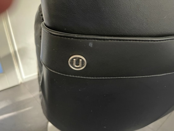 Image 1 of Natuzzi Italia Loungesessel Leder / Chaiselongue Farbe Schwarz