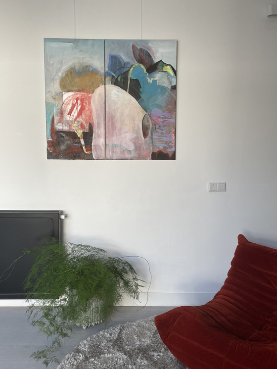 Image 1 of Angelique Maas - Diptychon 'Antiheld'