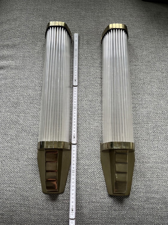 Image 1 of Art Deco Kinoleuchte / Wandlampe original