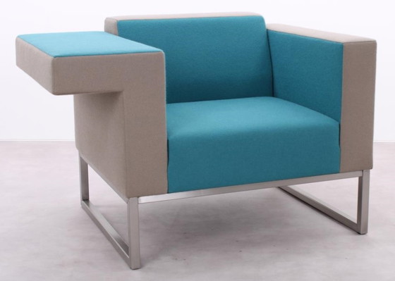 Image 1 of Casala Palau Bricks Sessel hellblau