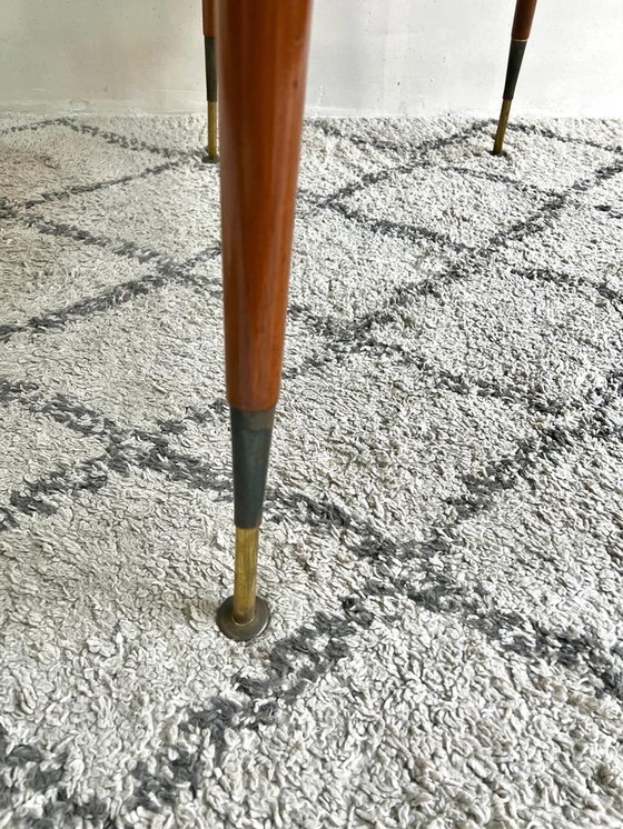 Image 1 of 1950er ausziehbarer höhenverstellbarer Tisch Hornitex Vierhaus Tische