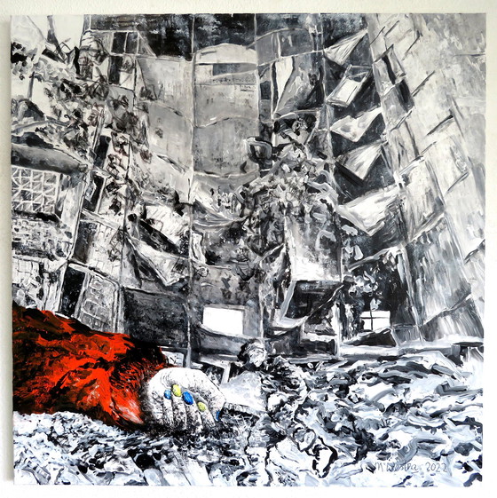 Image 1 of Maria Westra alles von Wert II Gemälde