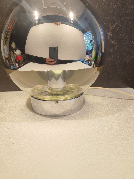 Image 1 of Hoffmeister-Leugten Weltraumzeitalter-Glaslampe