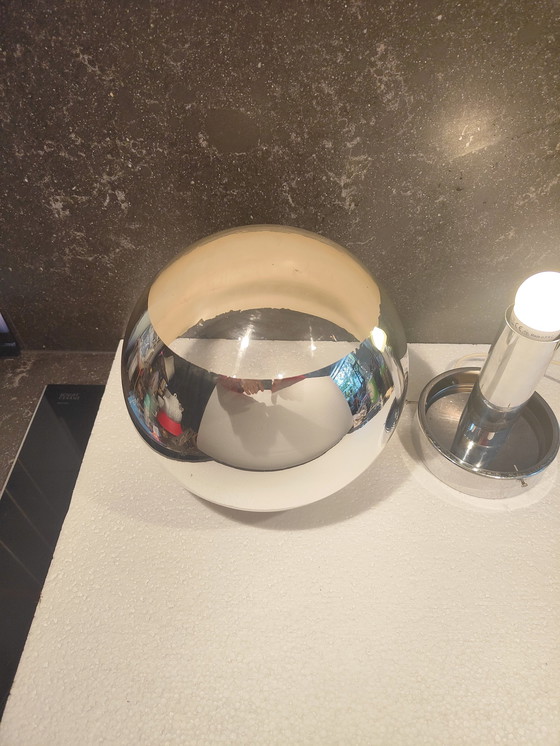 Image 1 of Hoffmeister-Leugten Weltraumzeitalter-Glaslampe