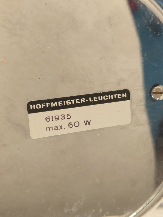 Image 1 of Hoffmeister-Leugten Weltraumzeitalter-Glaslampe