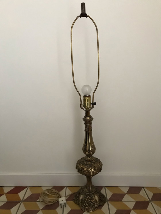 Image 1 of Loevsky & Loevsky White Metal Castings Tischlampe