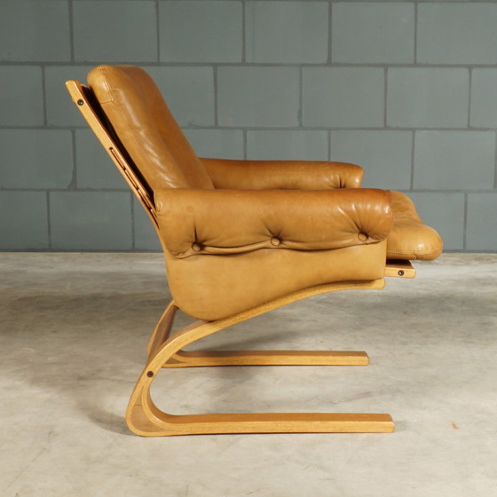 Image 1 of 2x Vintage Elsa & Nordahl Solheim Kengu Sessel