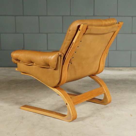 Image 1 of 2x Vintage Elsa & Nordahl Solheim Kengu Sessel