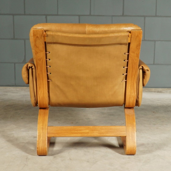 Image 1 of 2x Vintage Elsa & Nordahl Solheim Kengu Sessel