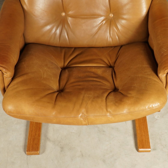 Image 1 of 2x Vintage Elsa & Nordahl Solheim Kengu Sessel