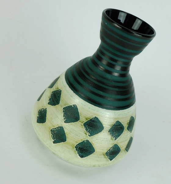 Image 1 of Dümler & Breiden mid century Vase Modell 128-20 abstraktes Dekor