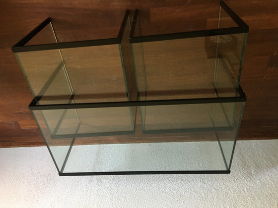 Image 1 of 3-teilige Couchtisch-Kombination im italienischen Design von Tonelli