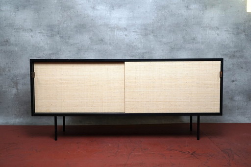 Schwarzes Vintage Sideboard von Florence Knoll Bassett für Knoll Inc.