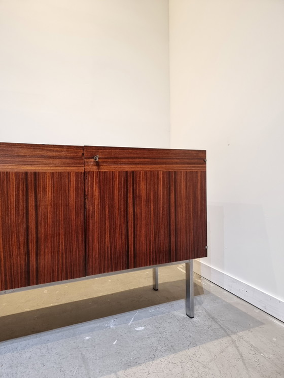 Image 1 of Etienne Fermigier Sideboard mit Travertinplatte