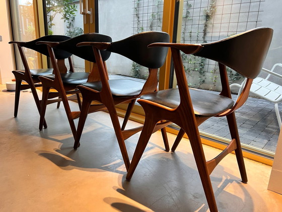 Image 1 of 4x Louis van Teeffelen Stuhl